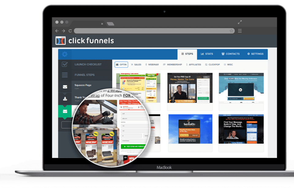 ClickFunnels screenshot