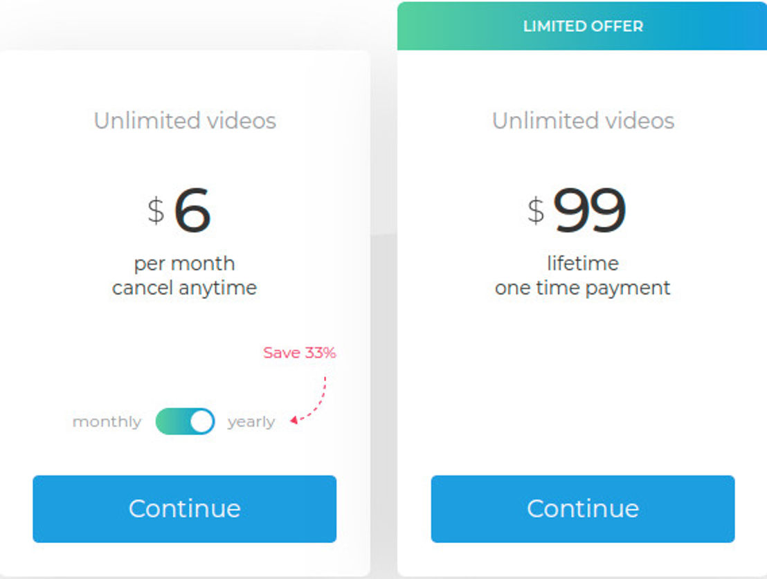 Clideo pricing