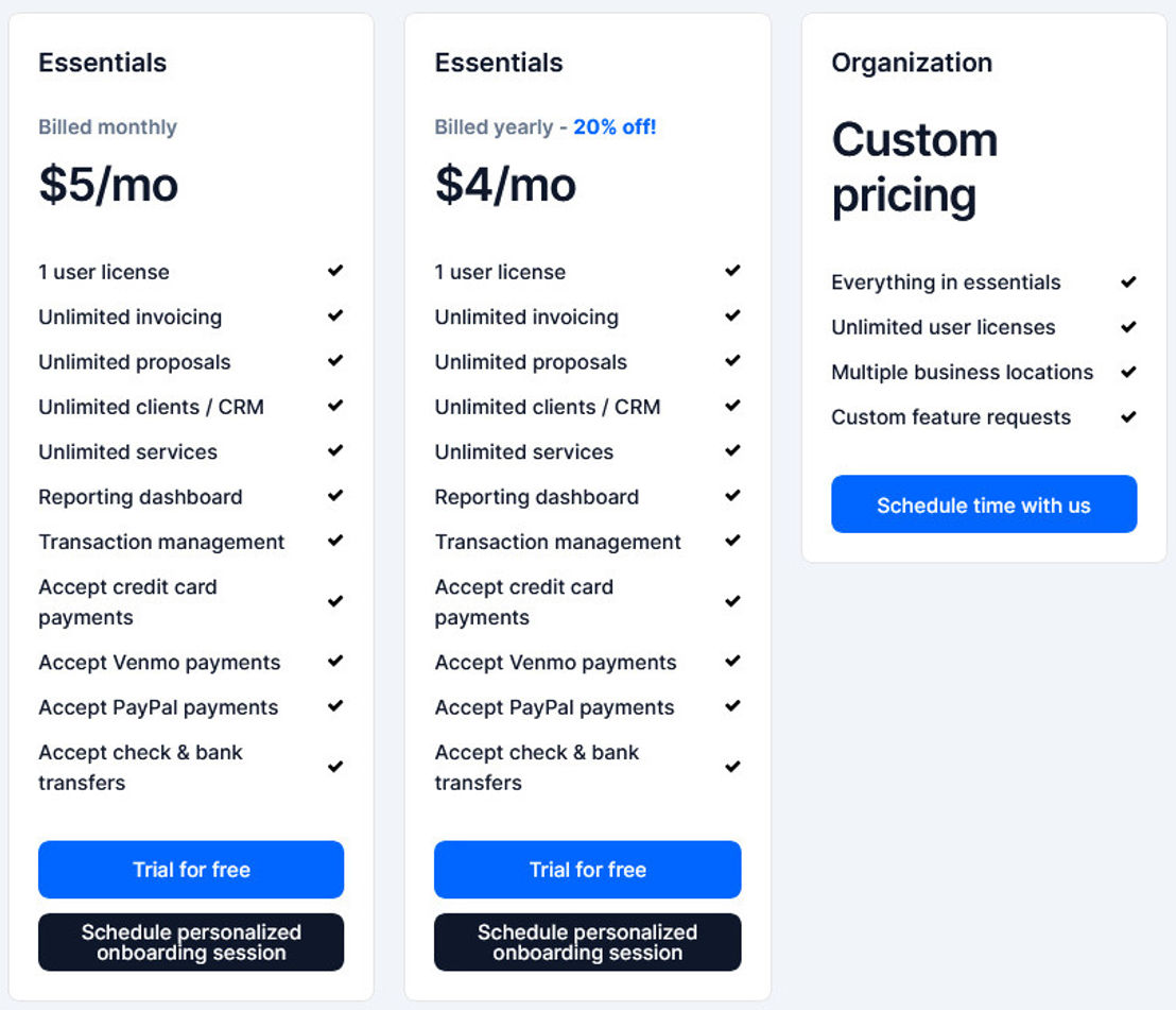 Clientpad pricing