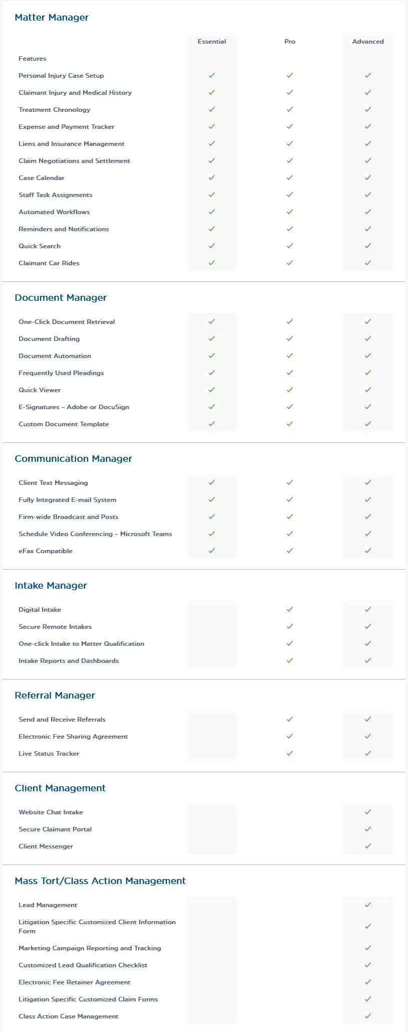 CloudLex pricing