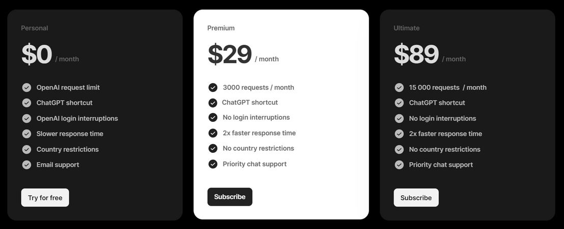 cmd-j pricing