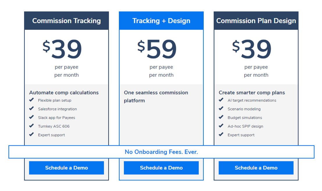 Concert pricing