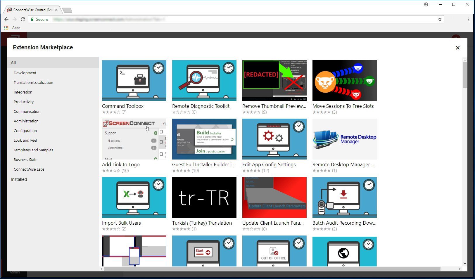 ConnectWise Control Demo - Extensions and Integrations-thumb