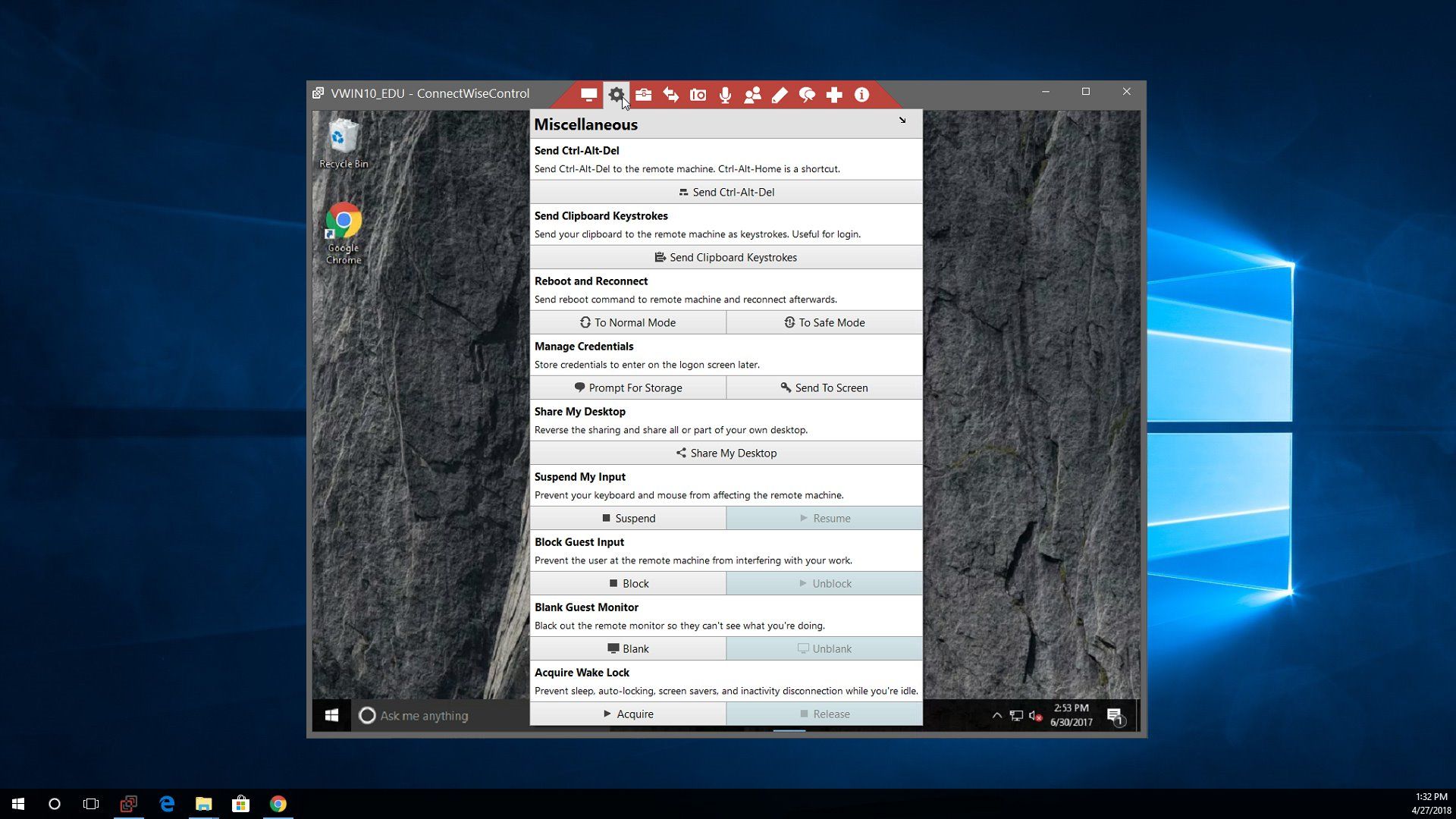 ConnectWise Control Demo - Remote Control -thumb