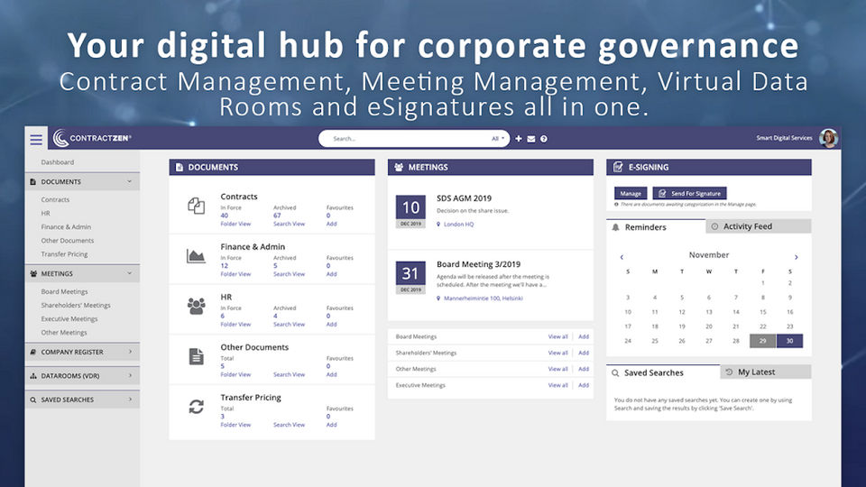 ContractZen : Corporate Governance screenshot