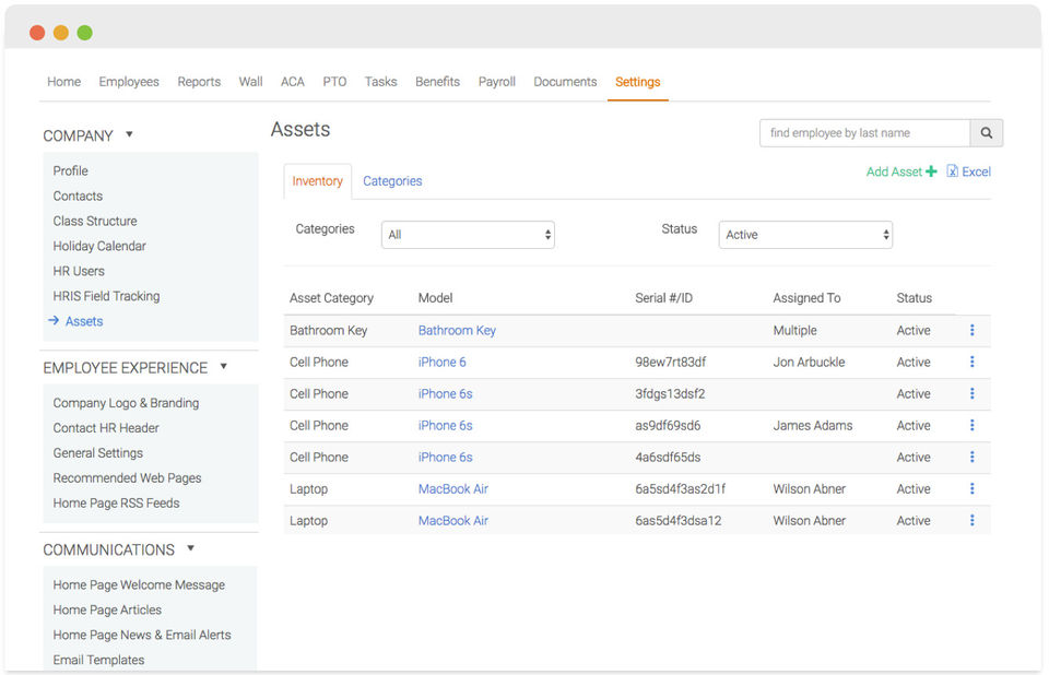 Asset Tracking