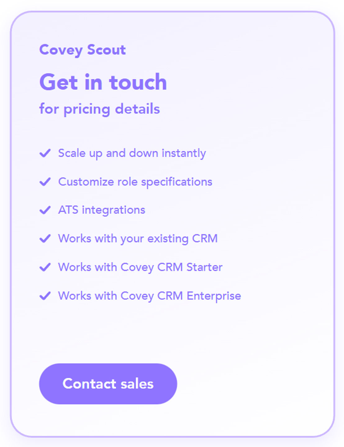 Covey Scout pricing