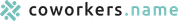 Coworkers Name - New SaaS Software