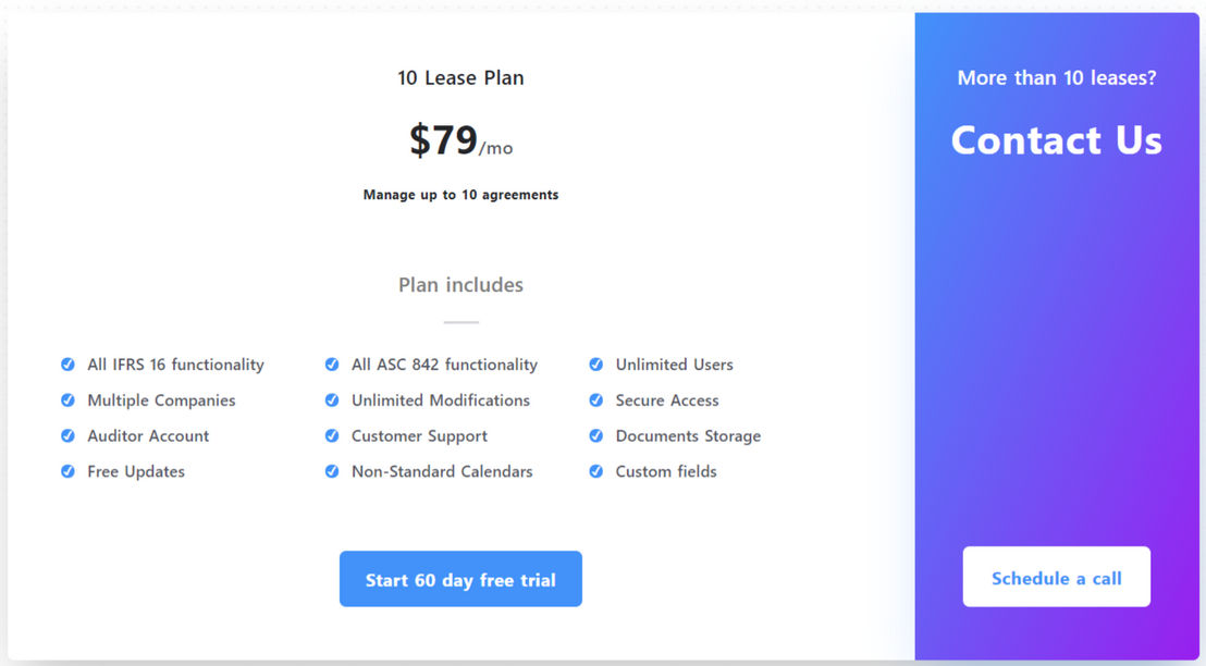 cradle-accounting pricing