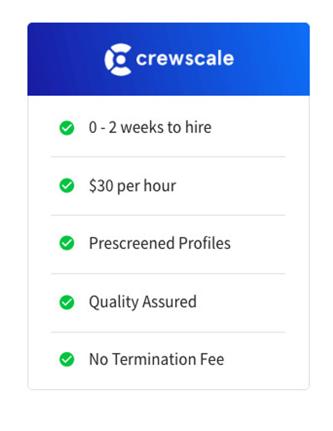 crewscale pricing