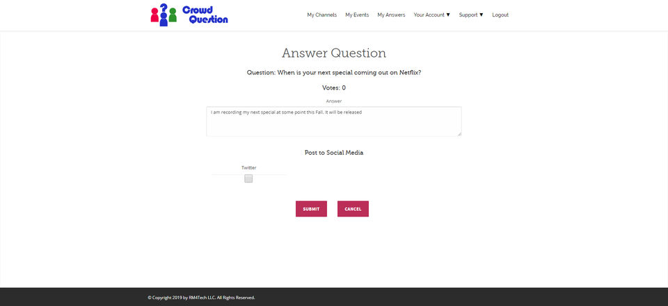 CrowdQuestion Demo - 