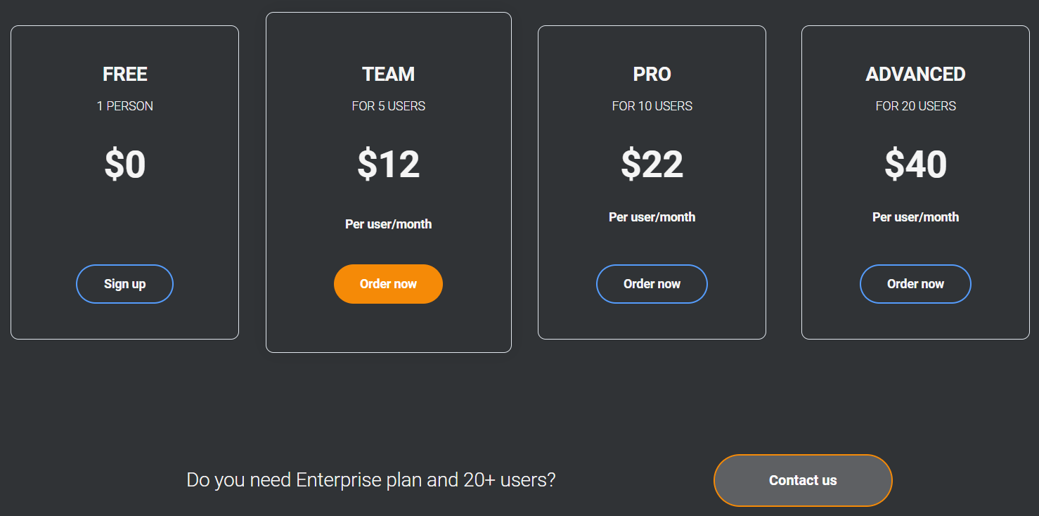 cruderra pricing