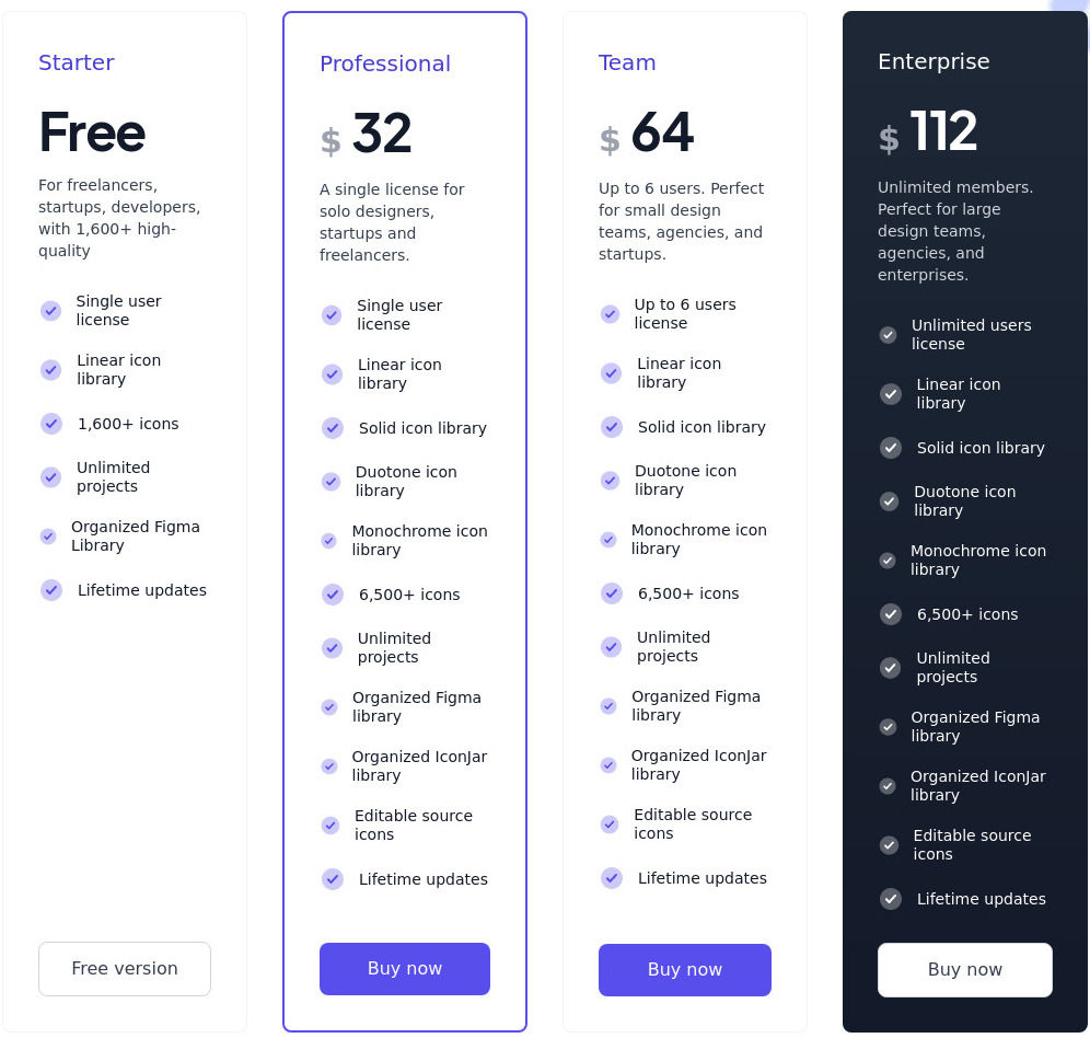 Dazzle UI pricing