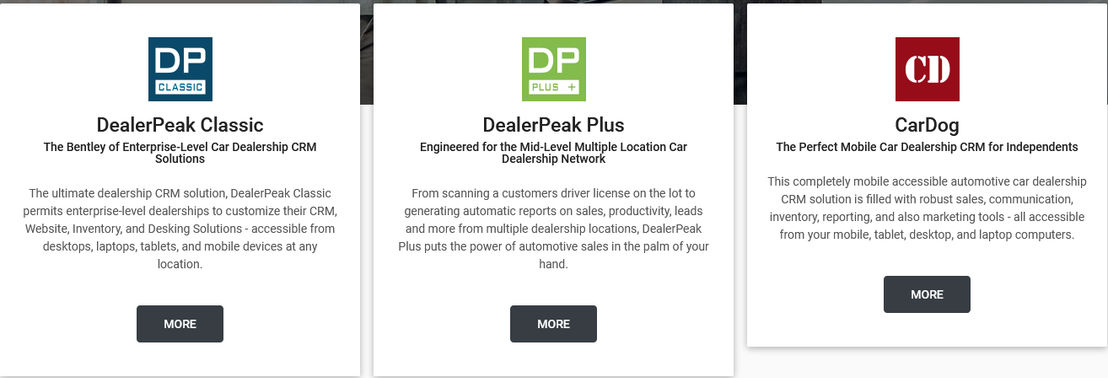 DealerPeak CRM Center pricing