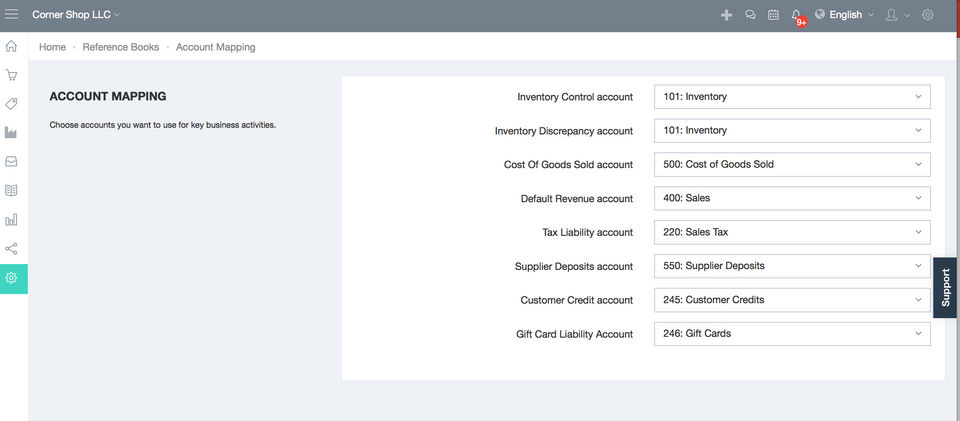 Account Mapping