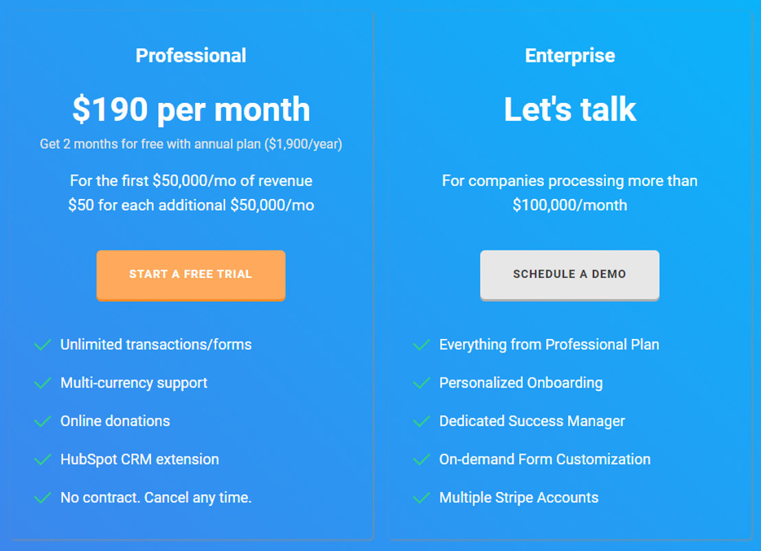 DepositFix pricing