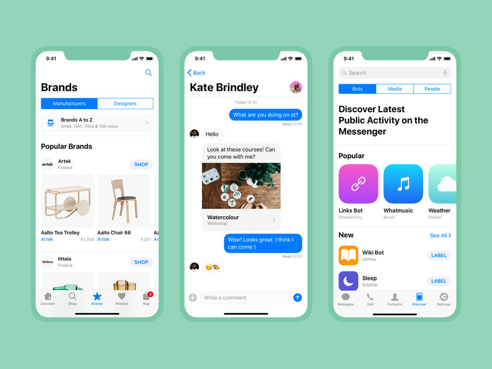 Design Files : iOS Native Templates screenshot