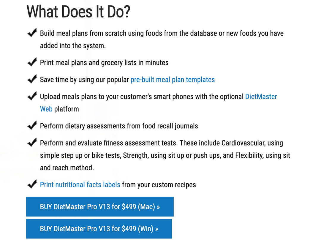 DietMaster Pro pricing