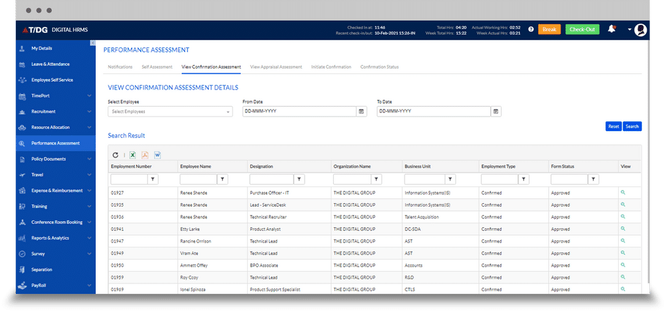 Performance Assessment screenshot-thumb