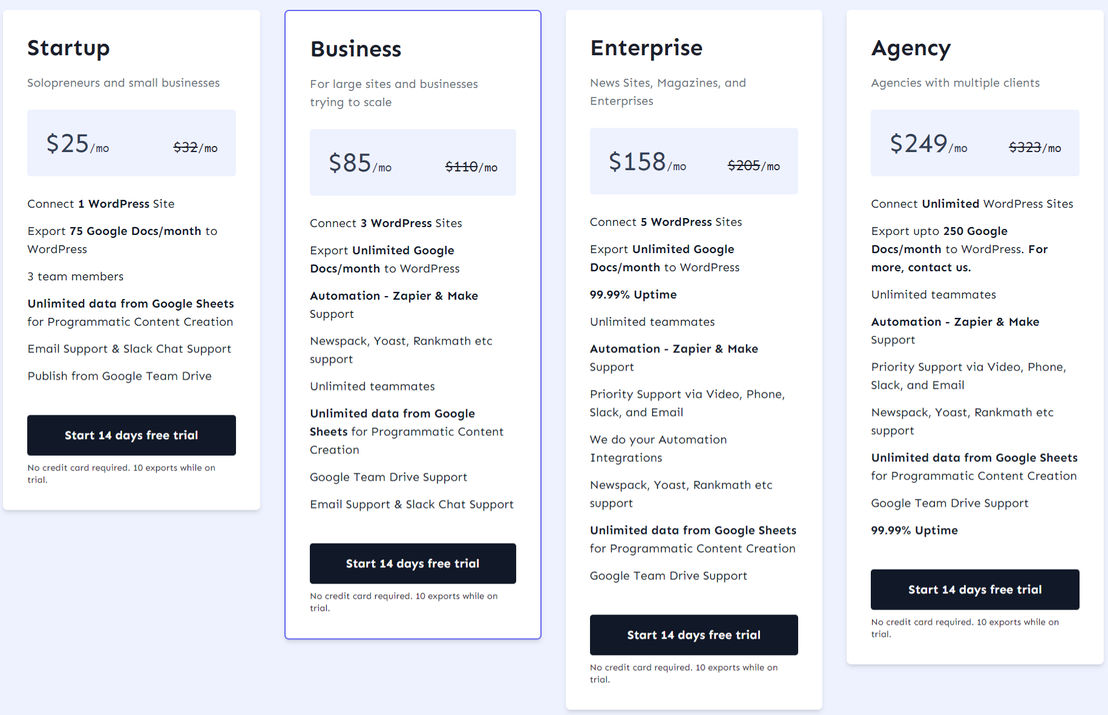 docswrite pricing