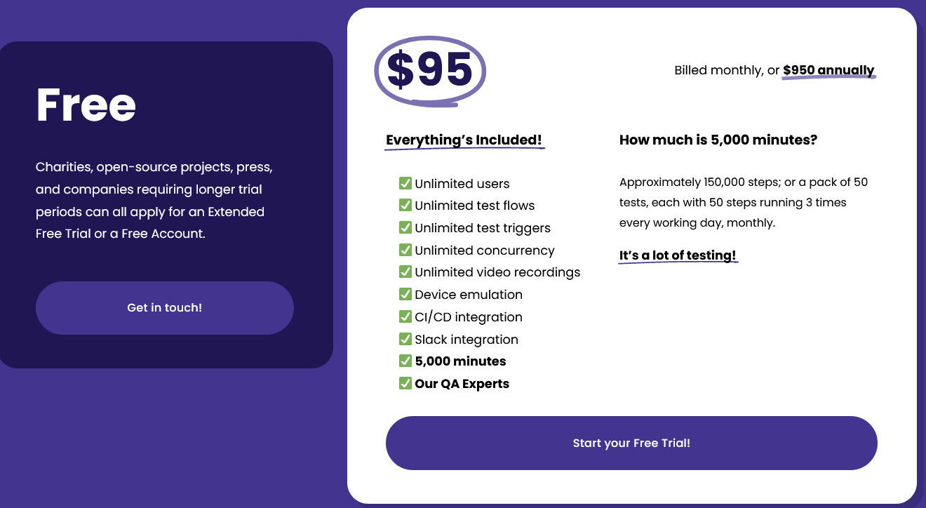 DoesQA pricing