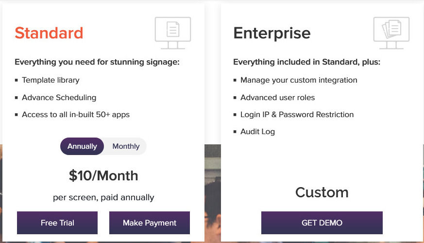 DotSignage pricing