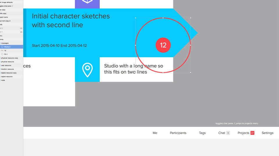 Designing the Project Visualization UI