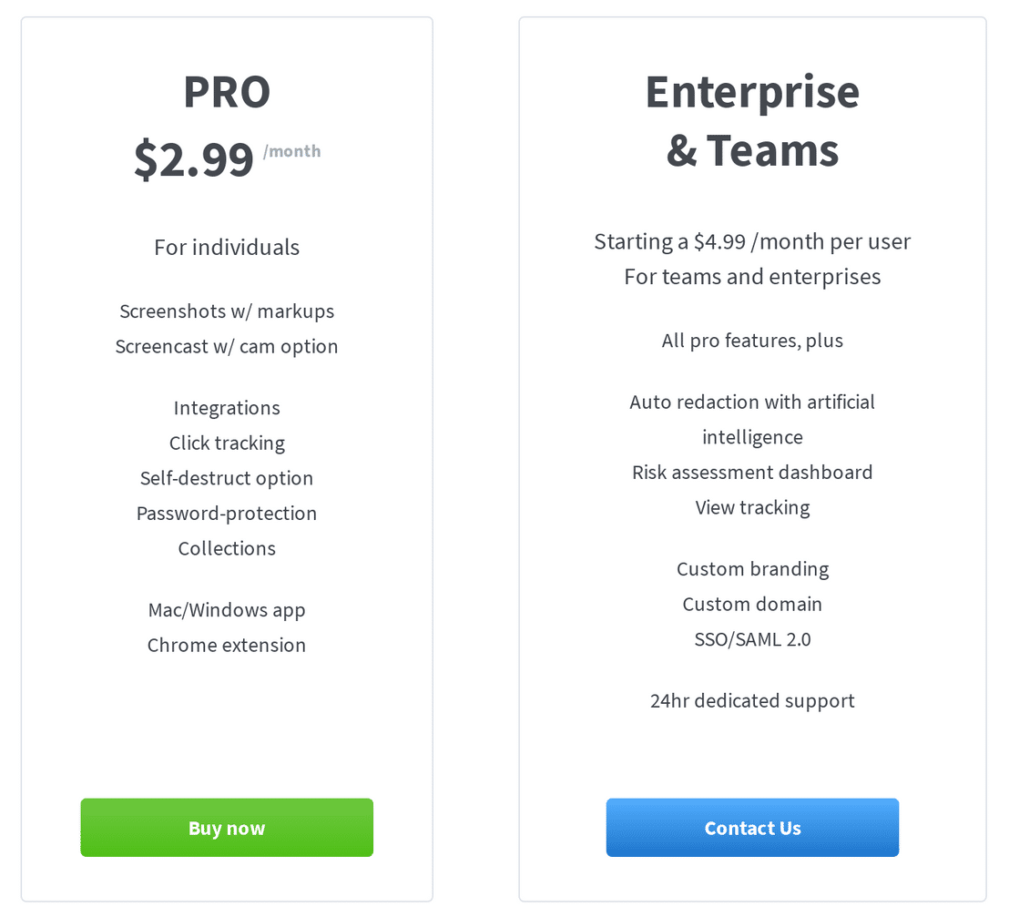 droplr pricing