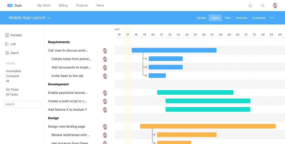 Duet gantt-thumb