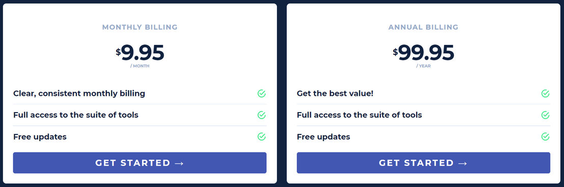 Easy EMDR pricing