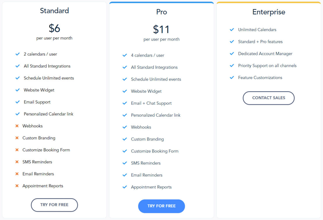 EasyCalendar pricing