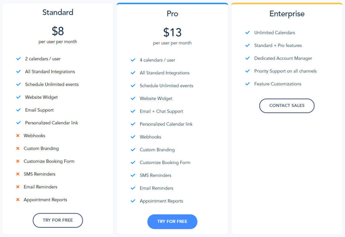 EasyCalendar pricing