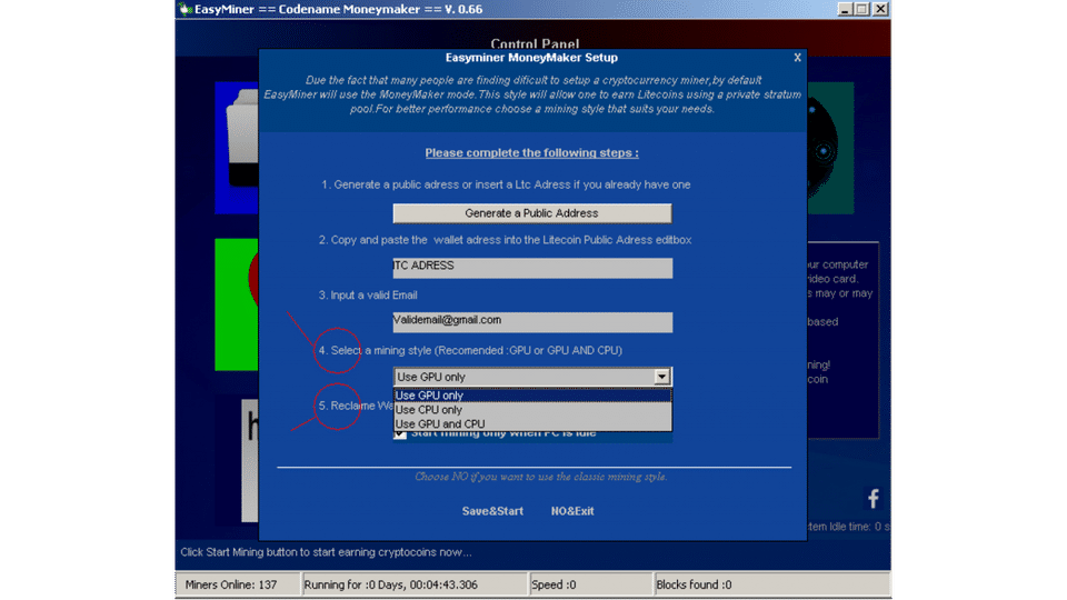 EasyMiner New Version