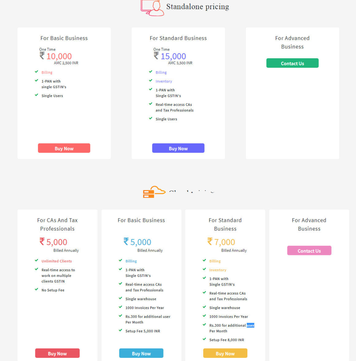 effiGST pricing