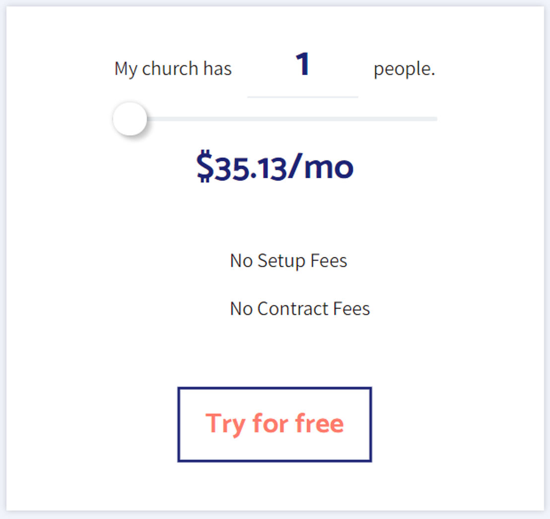 Elexio Community pricing