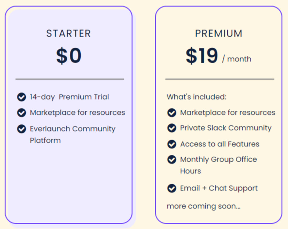 Everlaunch pricing