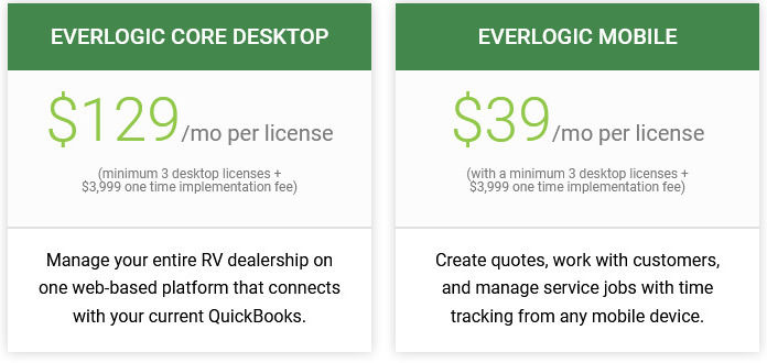 EverLogic pricing