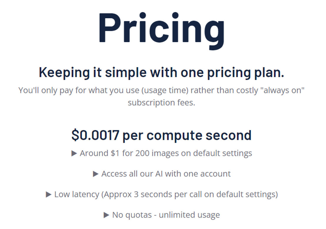 Evoke pricing