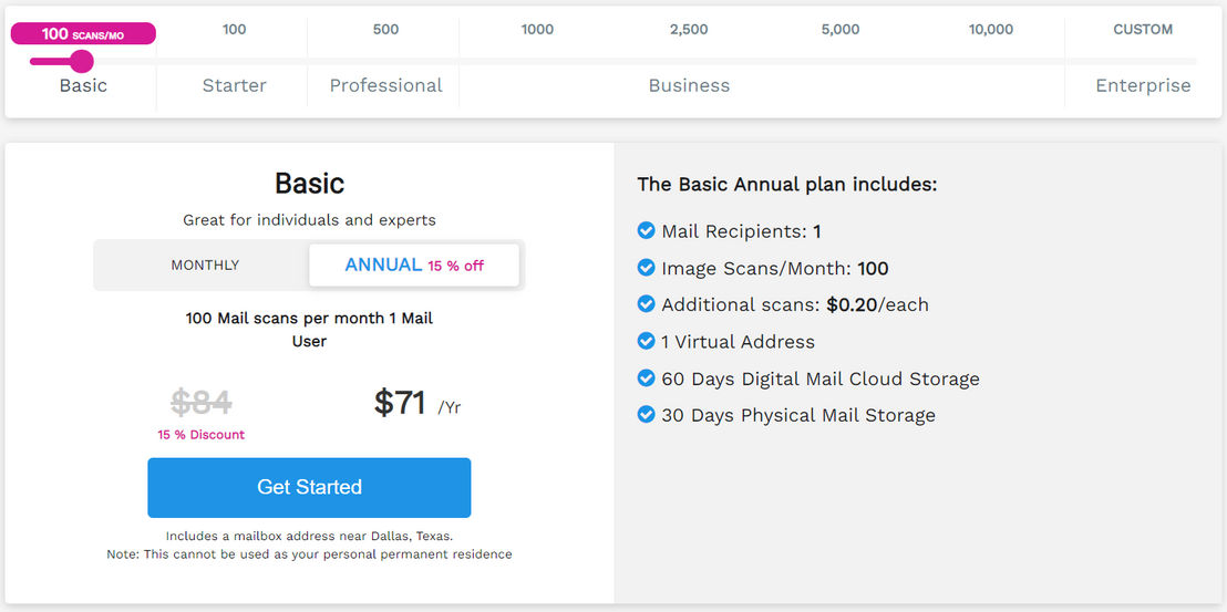 Exela Digital Mailroom pricing