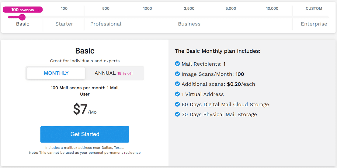 Exela Digital Mailroom pricing