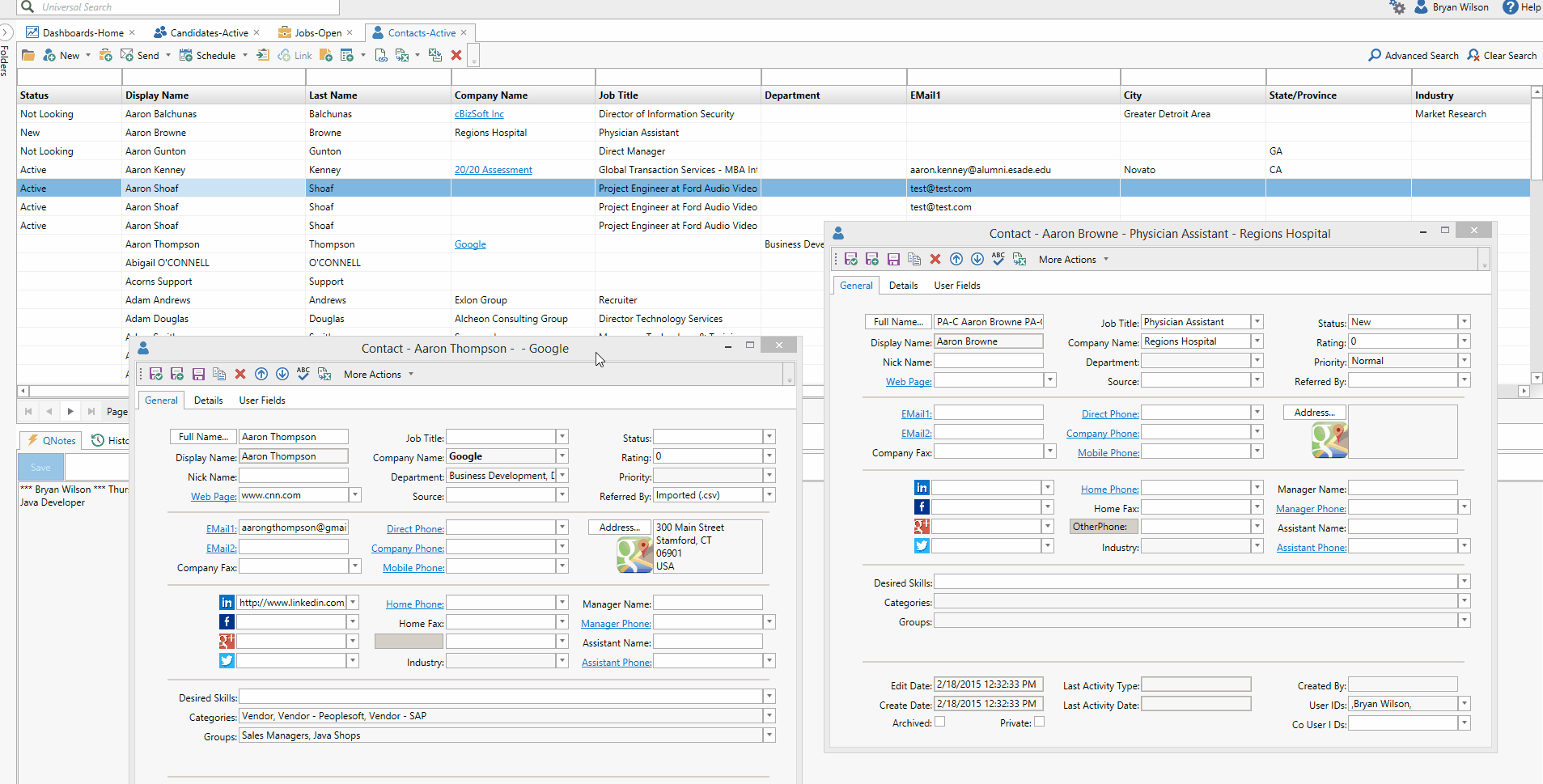 Open Multiple Edit Forms