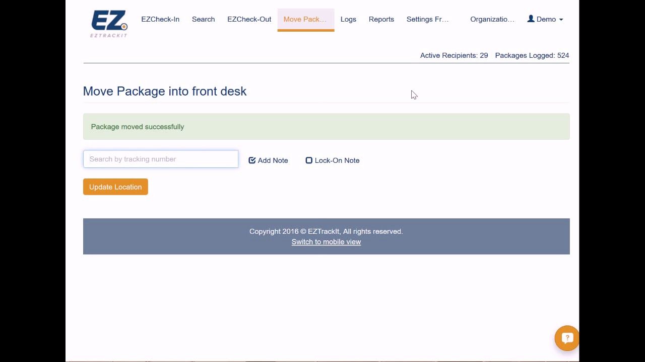 Move Package Into Front Desk-thumb