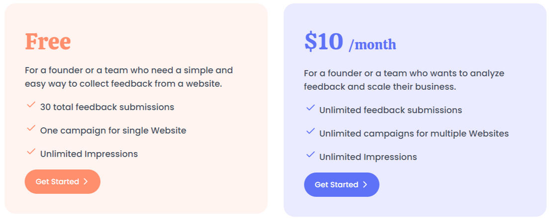 Feedlify pricing