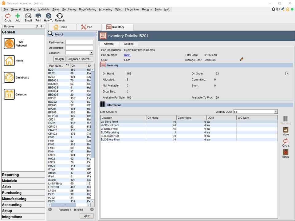 Advanced Inventory Management