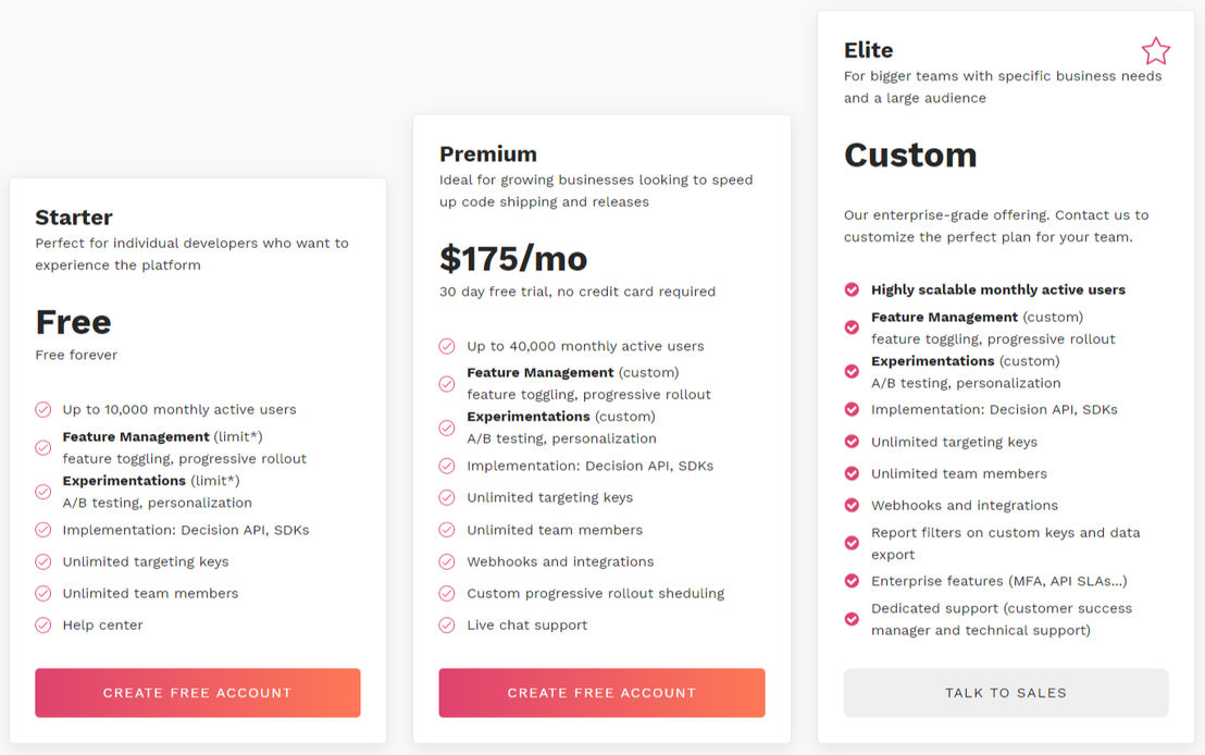 Flagship pricing