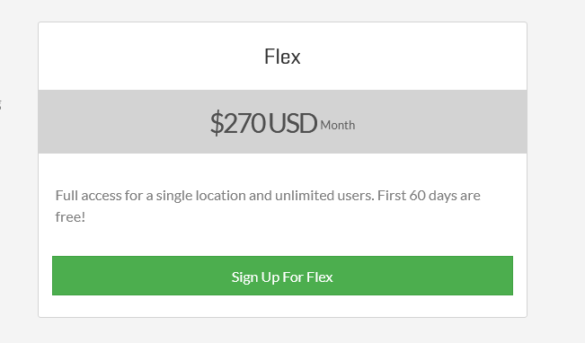 Flex pricing