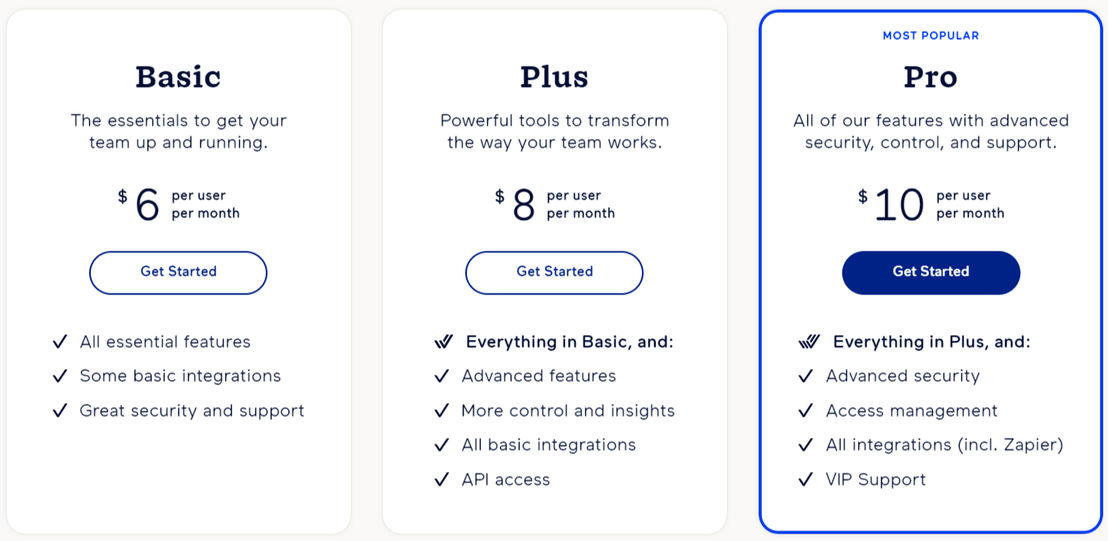 Flow pricing