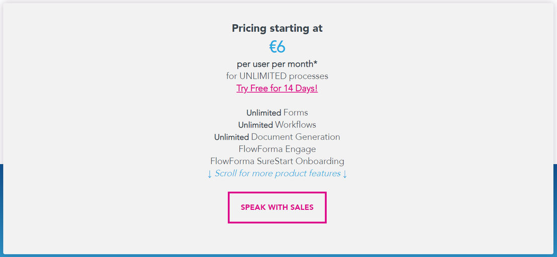 flowforma pricing