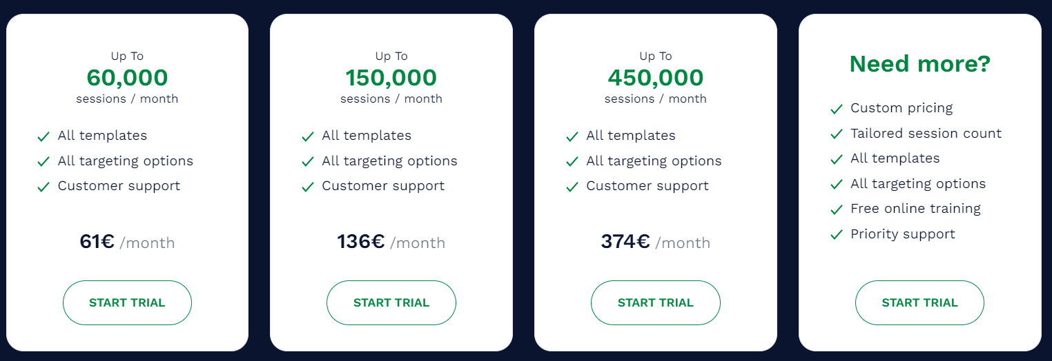 Fluentos pricing