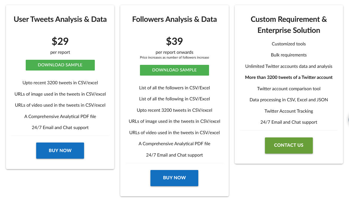 followersanalysis pricing